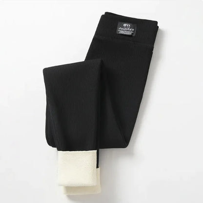 Women's High-Waist Fleece-Lined Leggings